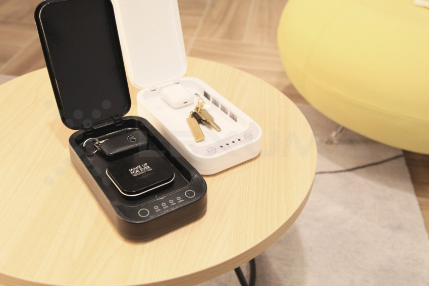 Lexuma XGerm Phone UV Sanitizer phonesoap aromatherapy germs eliminate wireless charging  high compatibility
