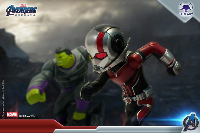 漫威復仇者聯盟：蟻俠正版模型手辦人偶玩具 Marvel's Avengers: Endgame Premium PVC Ant Man official figure toy content 1 with hulk