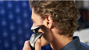 SmartClick 精確修髮器，適用於鬍子和鬢角