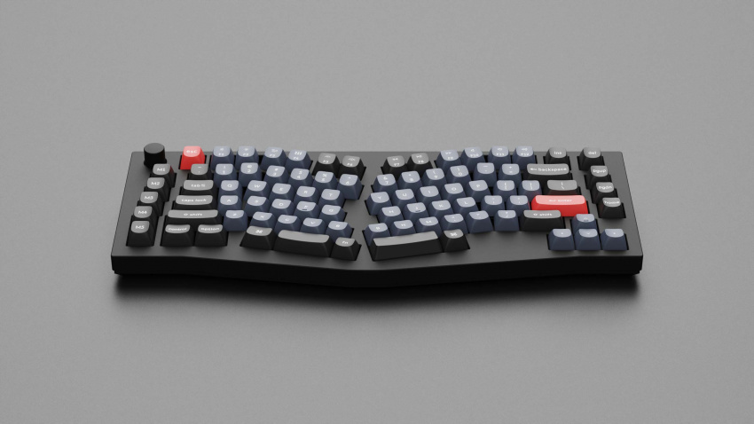 Keychron Q10 Full Customizable Alice layout mechanical keyboard supports QMK VIA with Gasket mount design