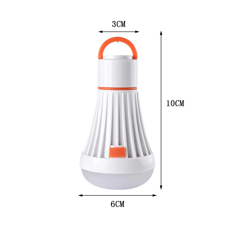 6Portable Outdoor Camping LED-Lamp Size