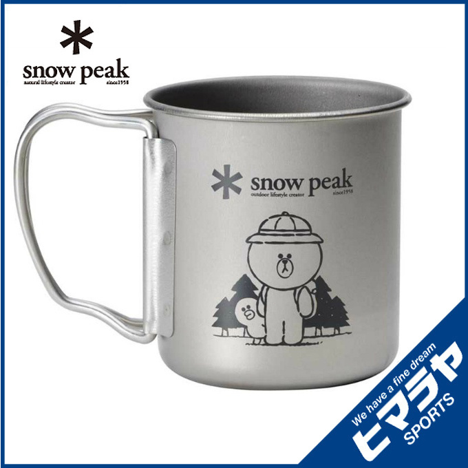 日本snow peak x LINE FRIENDS 杯- HKdotBuy