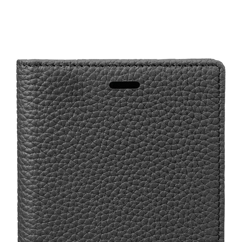 GRAMAS German Shrunken-calf Genuine Leather Book Case for iPhone XS Max