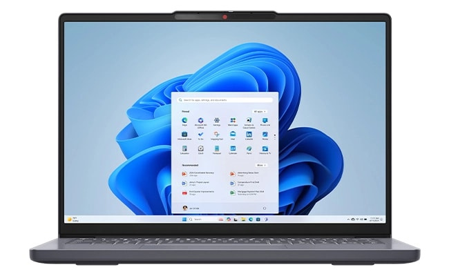Lenovo IdeaPad Slim 3i Gen 10 的正面視圖