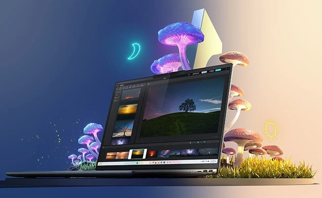 Lenovo IdeaPad Slim 5 Gen 10 筆記型電腦採用快速充電技術，電池壽命更長，效能更強勁。