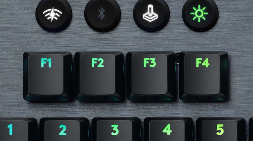 G915 TKL 3 個內建設定檔