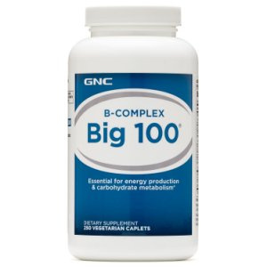 GNC Big 100 維他命B雜 高含量250粒素食膠囊