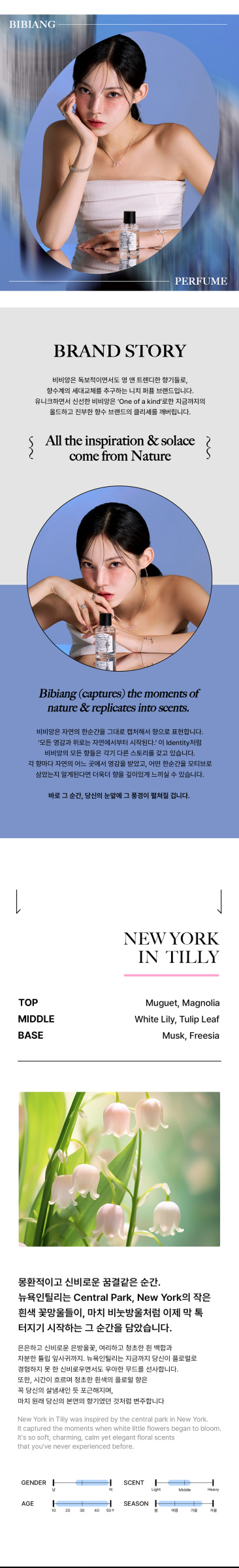 Bibiang New York in Tilly Eau de Parfum EDP (10ml/50ml) - Habago