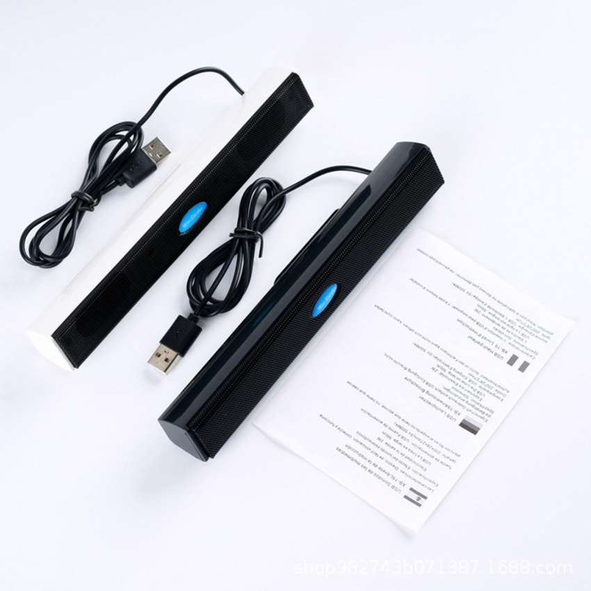 Portable USB Powered Computer Speaker  Mini Soundbar for PC Notebook Party