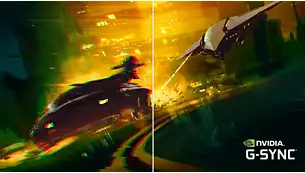 已獲認證兼容 NVIDIA® G-SYNC®,可帶來流暢極速的遊戲體驗