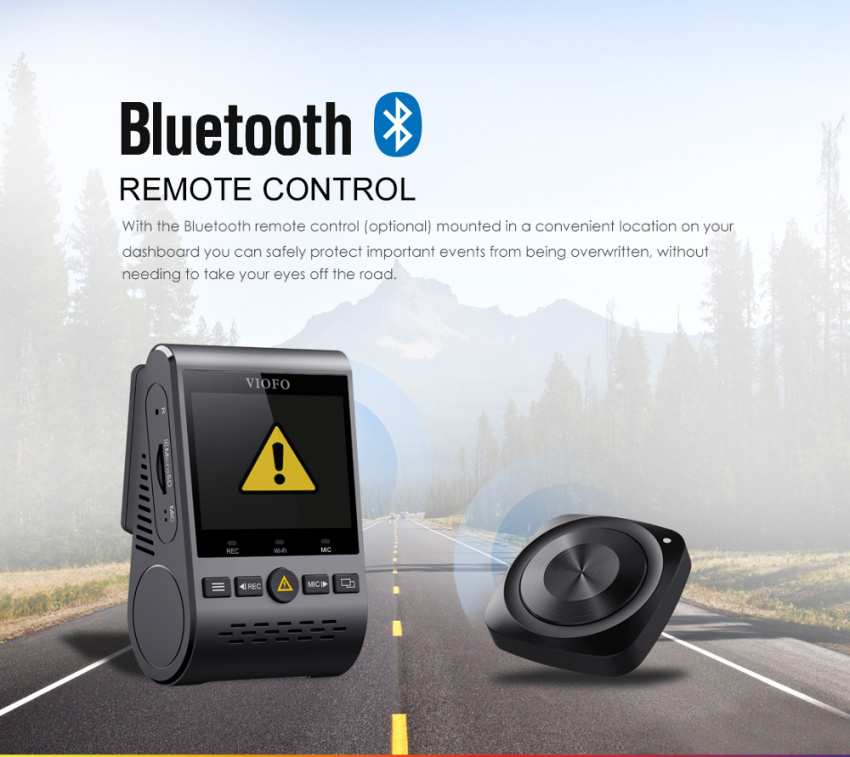 VIOFO A129-G 5GHz Wi-Fi Full HD Car Dash Camera Car DVR With GPS