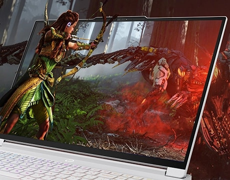 透過 Legion 7i 強大螢幕及 GPU 組合，讓高 FPS 的戰鬥場面更加流暢無阻。