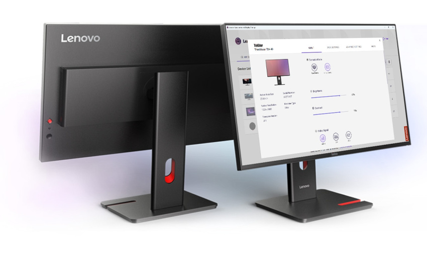 Lenovo 配件及螢幕管理器
