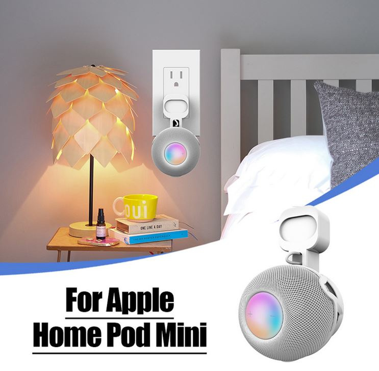 Wall Mount A Space Saving Solution Ensuring Clean Cable Management To Keep Everything Tidy  Stable Stand Home pod Mini