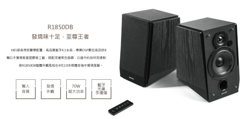 Edifier Bluetooth Bookshelf Speakers 