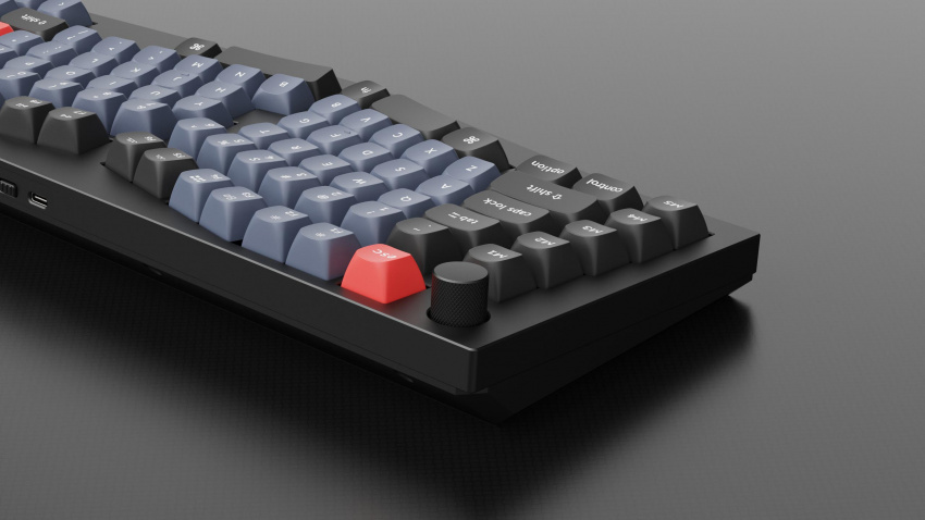 Keychron Q10 Full Customizable Alice layout mechanical keyboard supports QMK VIA with Gasket mount design
