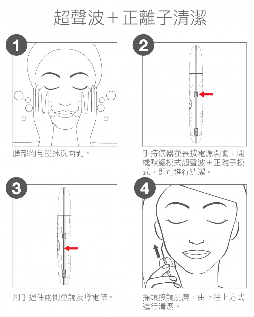 lifetrons ui400 美容儀 beauty skin care restore elasticity massage facial cleansing