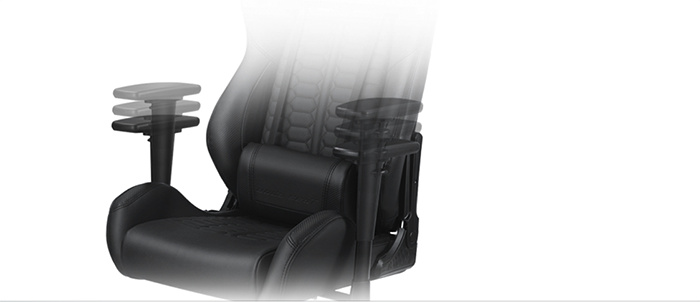 4D Adjustable armrests