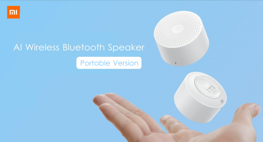 Xiaomi AI Portable Version Wireless bluetooth Speaker Smart Voice Control Handsfree Bass Speaker