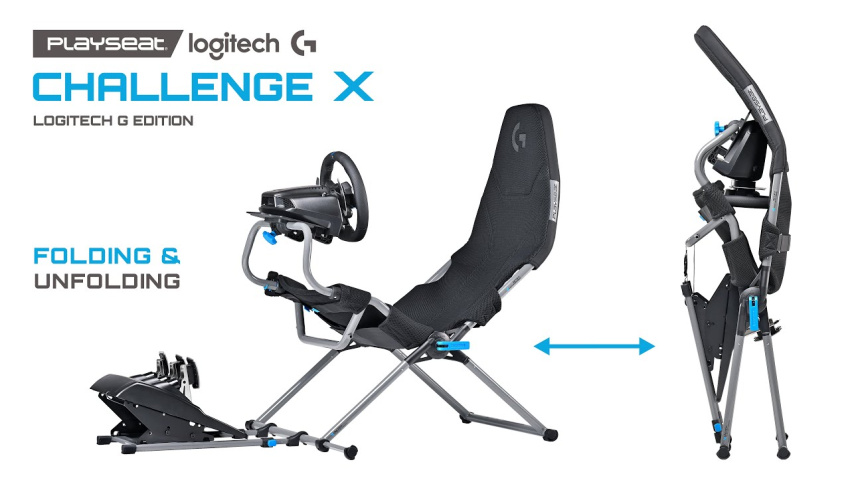 Playseat Challenge X Logitech G Folding & Unfolding