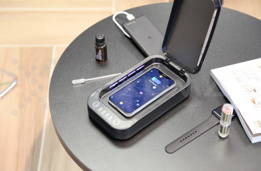 Lexuma XGerm Phone UV Sanitizer phonesoap aromatherapy germs eliminate wireless charging