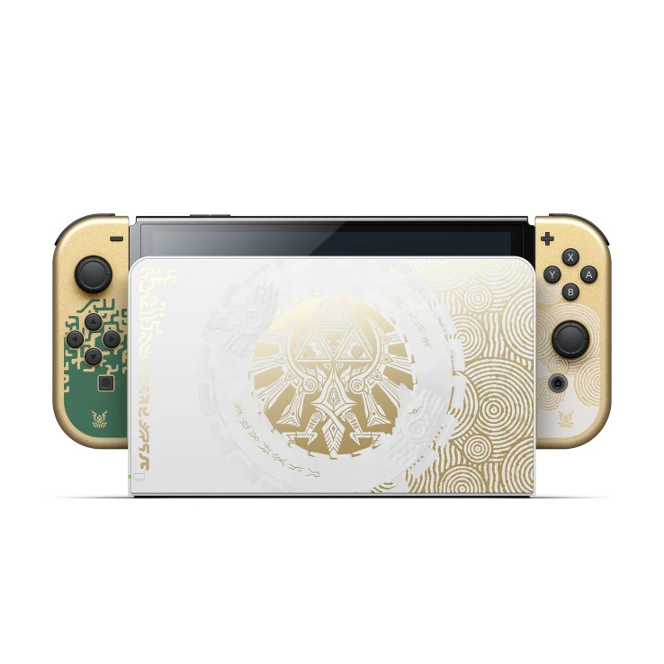 Nintendo Switch OLED 薩爾達傳說王國之淚限定版主機[主機/手制/配件包