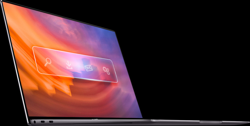 FullView multi-touch screen laptop