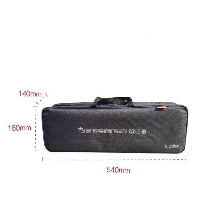 Snowline Cube Family Table L6 SN85UTA032 Black 戶外家庭露營枱– Athletic City