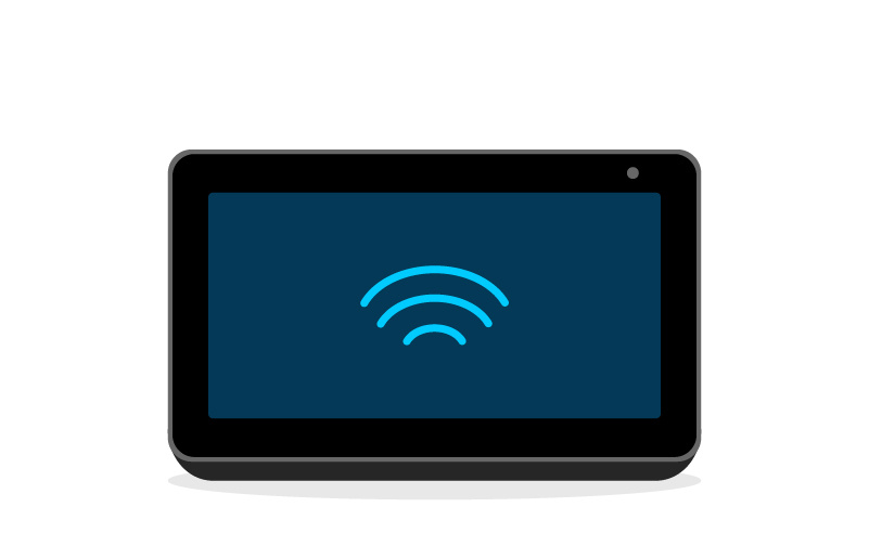 2. Connect to the internet using Echo Show 5.