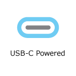 USB-C powered