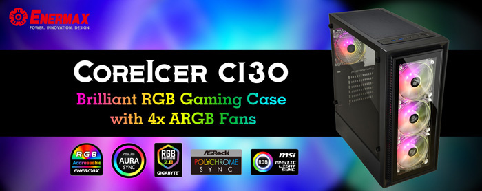 ENERMAX COREICER CI30 ARGBçåçæå°çµæ