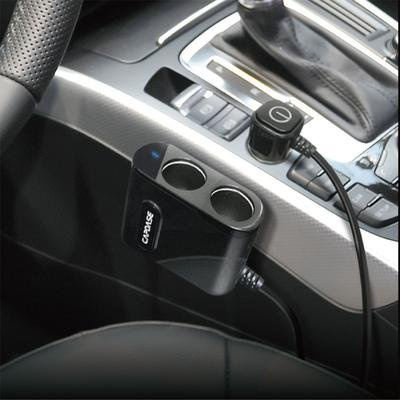 PowerHub BQA3 2-Socket and 2-USB Car Charger