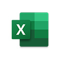 Microsoft Excel 標誌。
