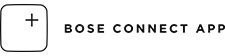 Bose Connect 應用程式標誌