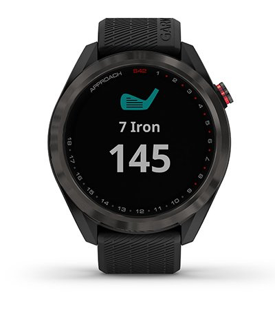 Garmin Approach S42 Carbon with Black Silicone [010-2572-00