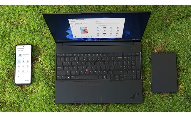 Lenovo ThinkPad E16 Gen 3 (16 吋 Intel) 筆記型電腦，其多元化連接埠及高速 WiFi 提供流暢無阻的連接功能。
