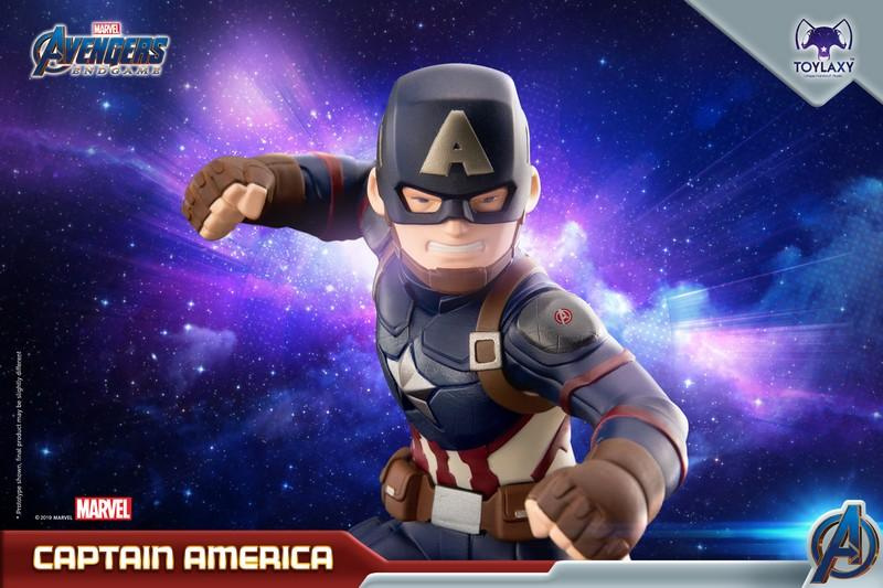 漫威復仇者聯盟：美國隊長正版模型手辦人偶玩具 Marvel's Avengers: Endgame Premium PVC Captain America official figure toy content 1 power up