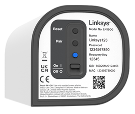 An image of the LN1600's bottom panel