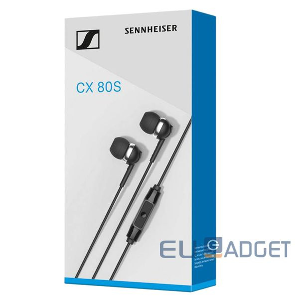 Sennheiser CX80s 入耳式有線帶咪重低音耳機-平衡進口貨| EU Gadget | 01mall (01網購) | 積分當錢網購無邊