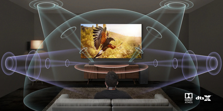 沉浸式音效，源自真正5.1.2聲道