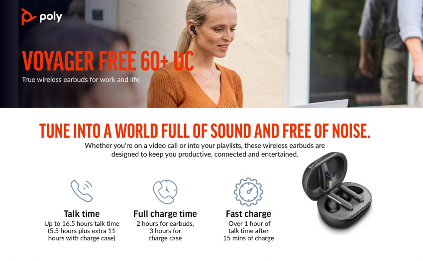 Tune into a world full of sound and free of noise