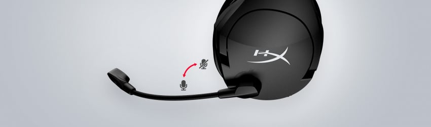 旋轉切換靜音的降噪麥克風