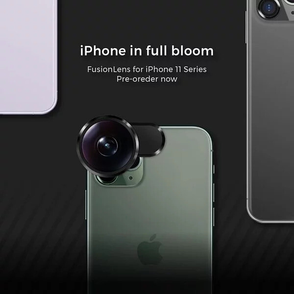 FusionLens 2.0 360全影手機鏡頭 for iPhone 11/11 Pro/11 Pro MaxX/XS/XS Max/XR