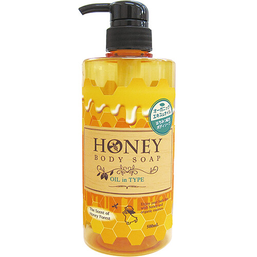 日本 第一石鹼 蜂蜜保濕沐浴乳500ml (蜂蜜清新)