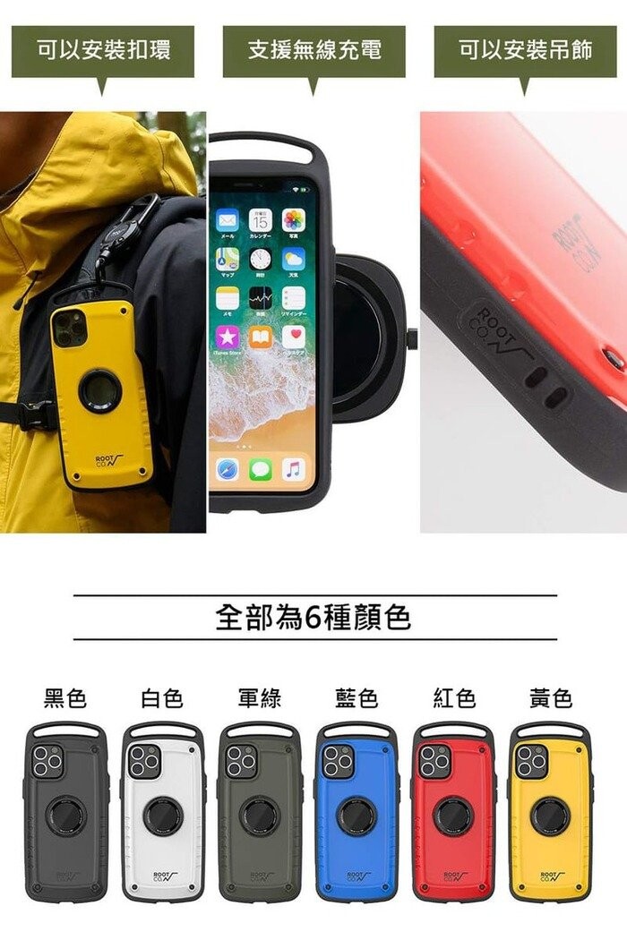 日本ROOT CO.Shock Resist Case Pro iPhone 12/Pro/Max/Mini Case