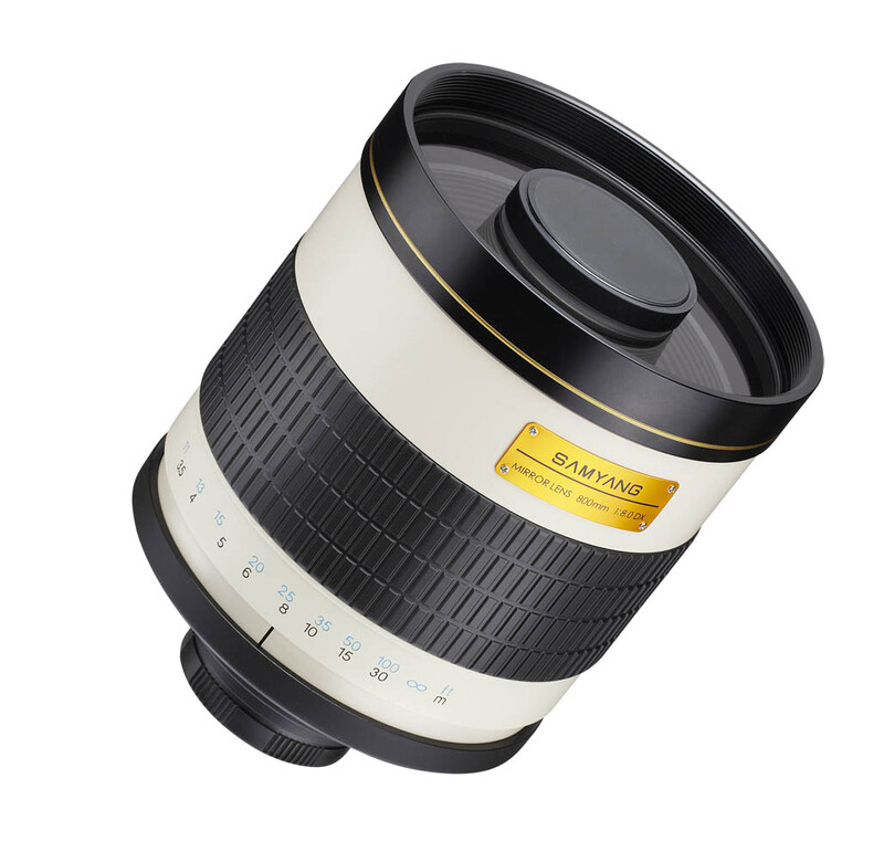 Samyang 森養800mm F8.0 Mirror Lens 反射遠攝鏡頭(備有一個T-mount 接