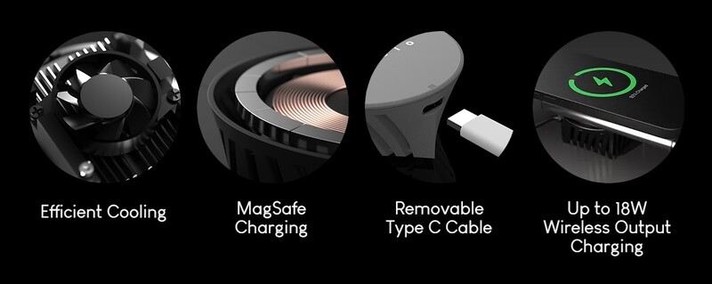 ThinkThing Studio MagSafer 3.0 磁吸式 MagSafe 18W 具散熱功能無線充電器 - 特點