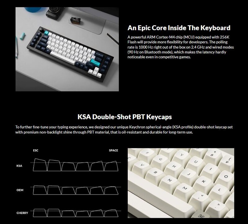 Keychron Q65 Max QMK/VIA ワイヤレス カスタマイズ メカニカル