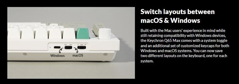「美品」 Keychron Q65 Max バナナ軸 Keychron Q65 Max QMK/VIA ワイヤレス カスタマイズ メカニカル