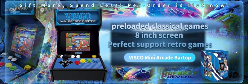 Retro Arcade VISCO MINI ARCADE BARTOP 迷你街頭遊戲機- Ideal